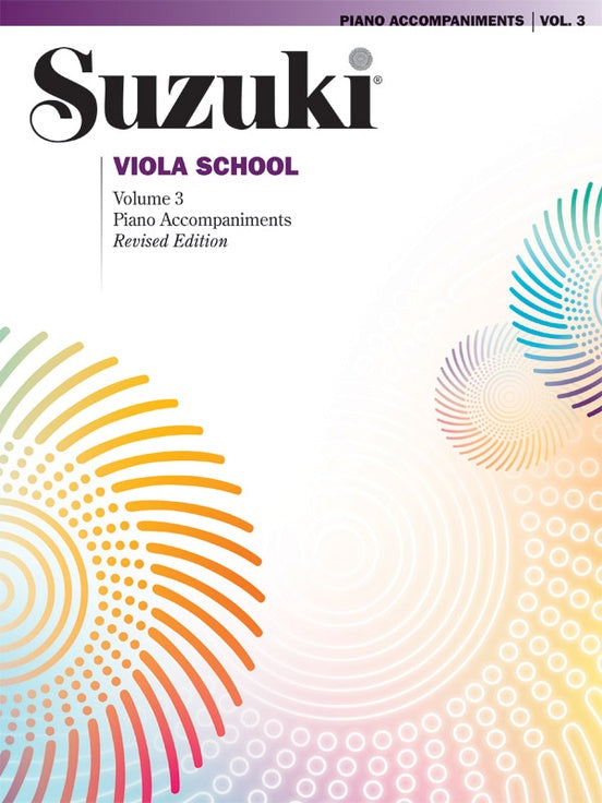 Suzuki Viola School Volume 3 - Viola Part