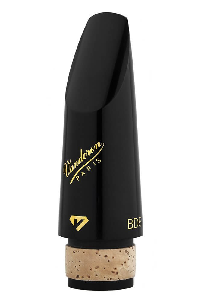 Vandoren Black Diamond BD5 Series Bb Clarinet Rubber Mouthpiece