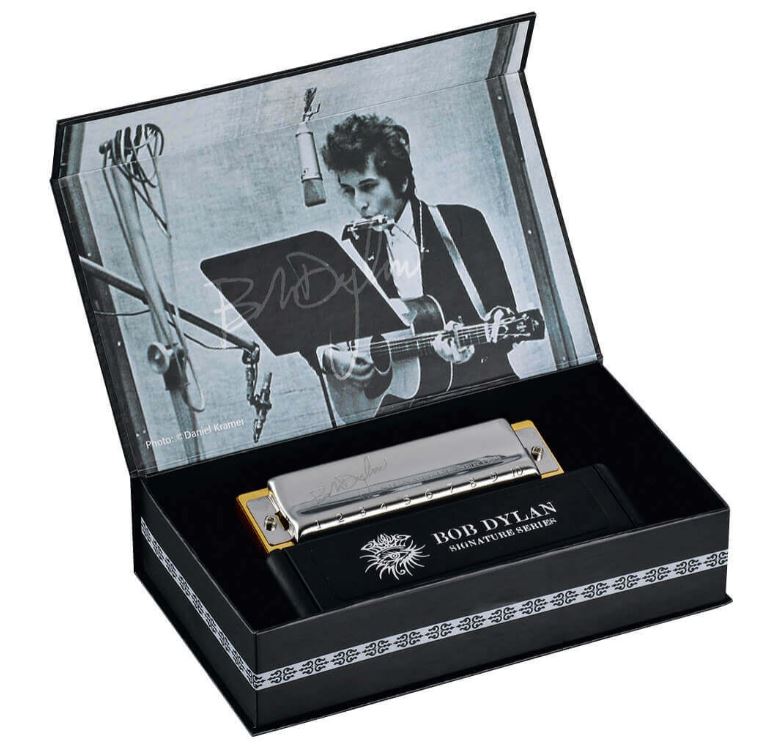 Hohner Bob Dylan Signature Edition 10-hole Diatonic Harmonica, Key of C