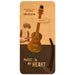 Bookmark Gold Ukulele