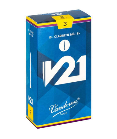Vandoren V21 Series Eb Clarinet Reeds, 10pcs box