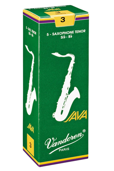 Vandoren JAVA Series Bb Tenor Saxophone Reeds, 5pcs box