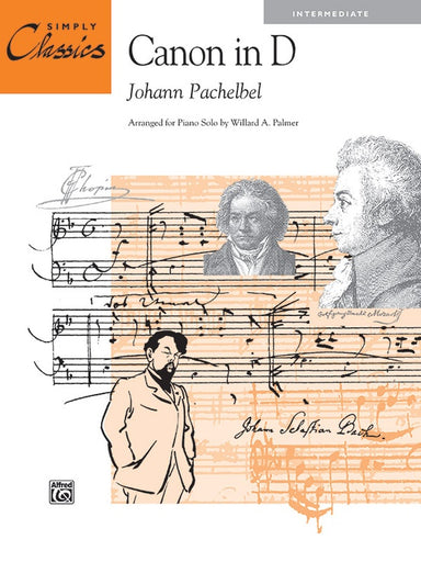 Pachelbel: Canon in D arr. Willard A. Palmer (Simply Classics)