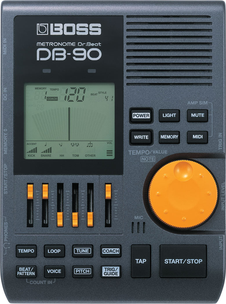 BOSS DB-90 Dr. Beat Tuner Metronome — Tom Lee Music