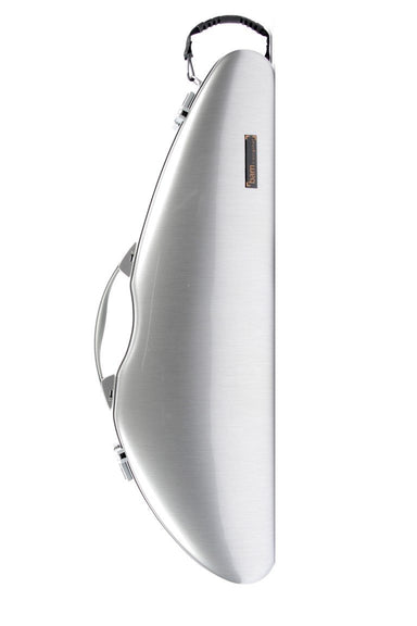 BAM La Defense Hightech Slim Violin Case, Brushed Aluminium