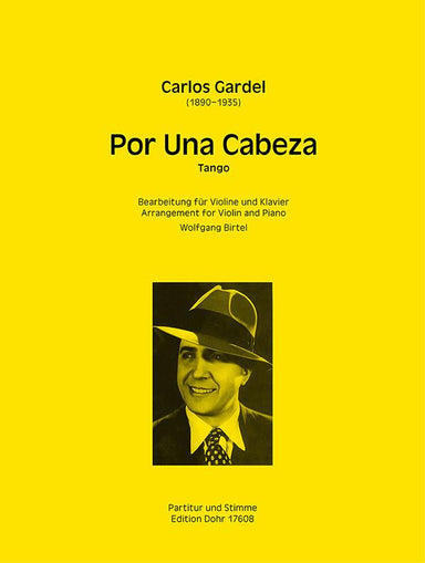 Gardel Por Una Cabeza For Violin