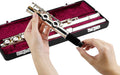 Hercules TravLite Series DS460B In-Footjoint Flute Stand, with Bag