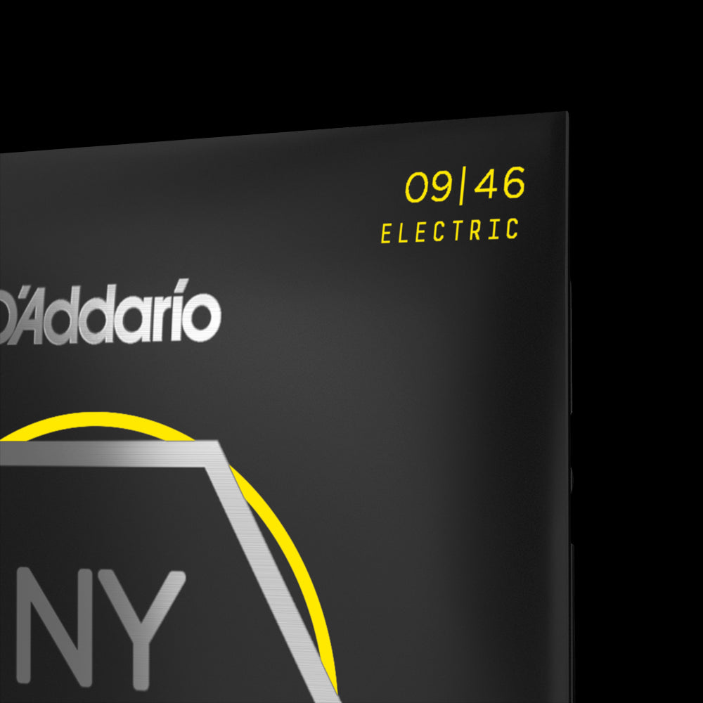 D'Addario, NYXL0946, Super Light Top / Regular Bottom Set, Electric 電結他弦線