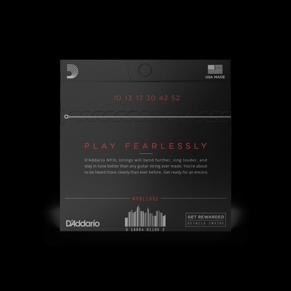 D'Addario, NYXL1052, Light Top/Heavy Bottom Set-電結他弦線