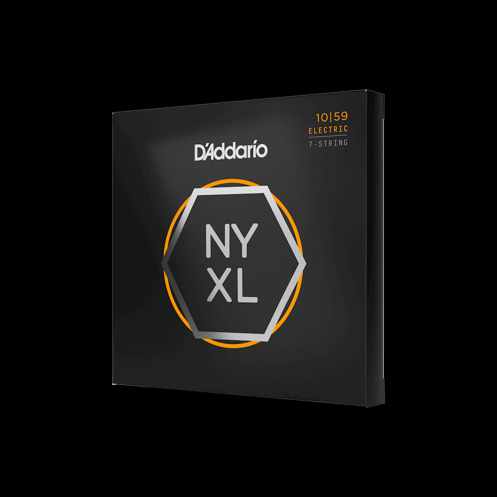 D'Addario, NYXL1059, 7-string, Regular Light Set, 電結他弦線