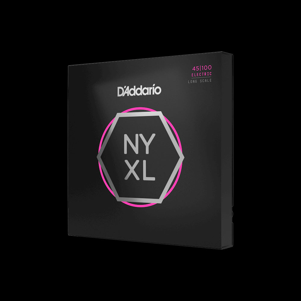 D'Addario, NYXL45100,Regular Light/Long Scale Set, 低音結他弦線