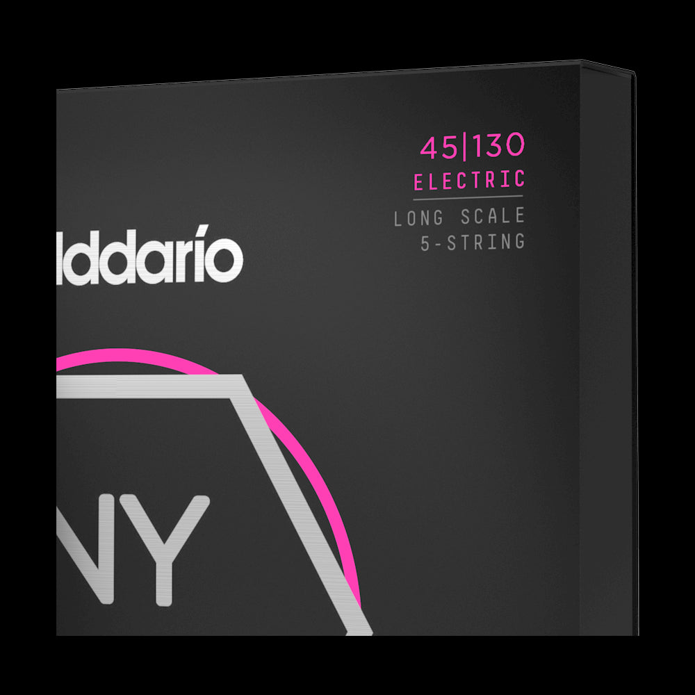 D'Addario, NYXL45130, Regular Light 5-String / Long Scale Set-低音結他弦線