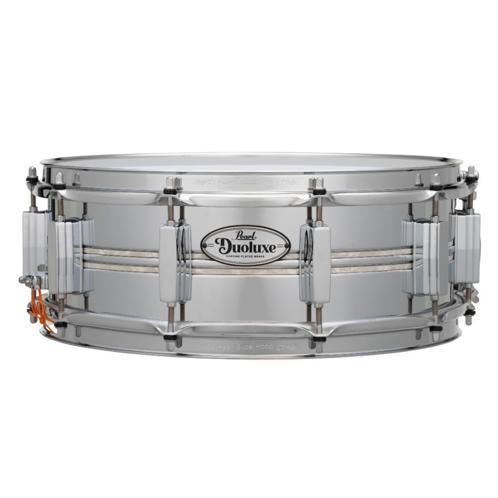 PEARL Duoluxe Chrome over Brass Snare Drum (Available in 2 sizes)