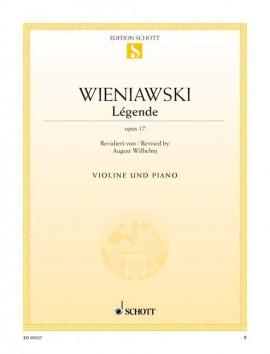Wieniawski-Legende-Op17-For-Violin-and-Piano
