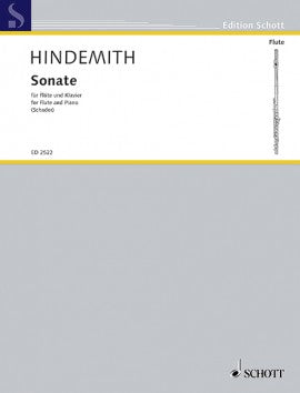 HINDEMITH SONATA FOR FLUTE