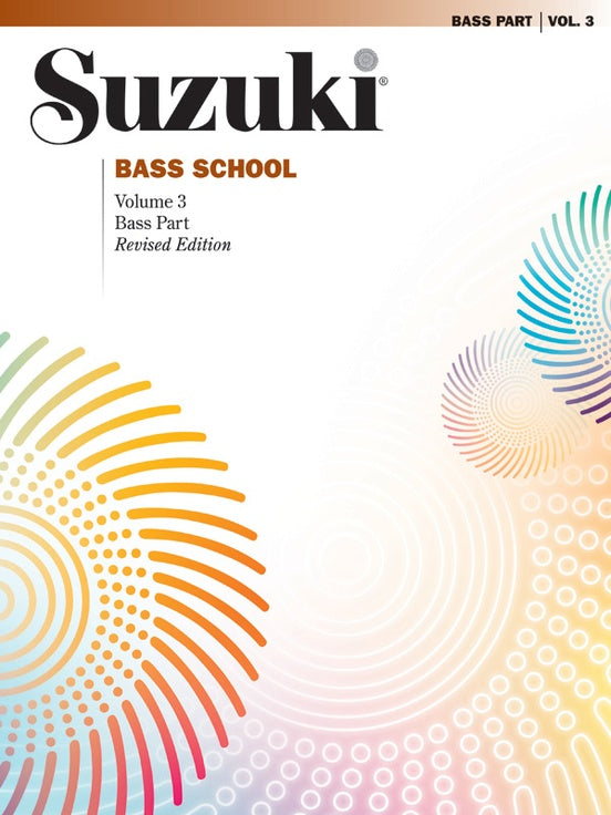 Suzuki Bass School Volume 3 - Bass Part