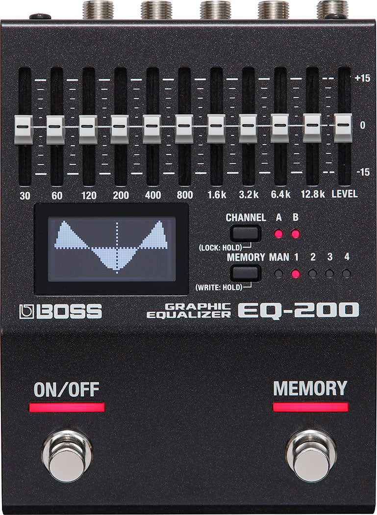 ギター BOSS EQ-200 BOSS EQ-200 Graphic Equalizer 效果器 — Tom Lee Music