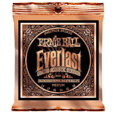 Ernie Ball, 2544, Everlast Acoustic Phosphor Bronze Medium, Guitar String