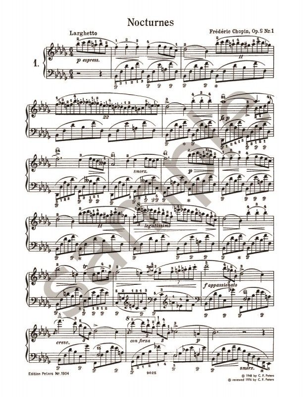 蕭邦 Chopin: Nocturnes (piano)