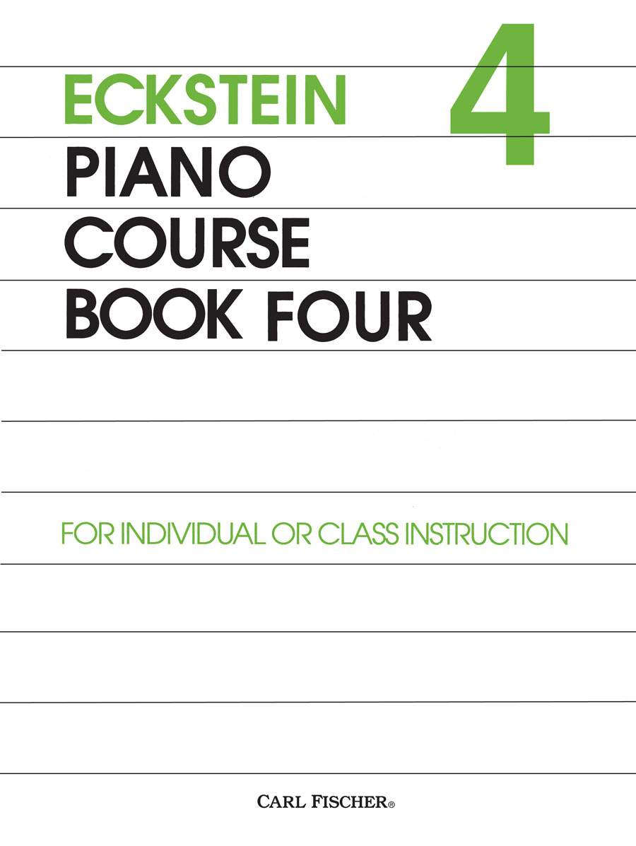 Eckstein Piano Course Book Four