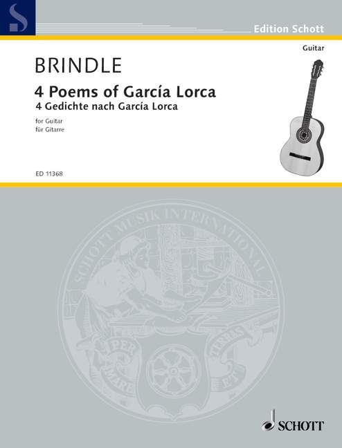 BRINDLE 4 POEMS OF GARCIA LORCA FOR GTR