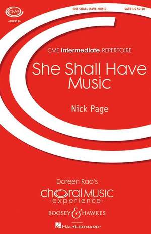 Nick She Shall Have Music No.4 from "The Nursery Rhyme Cantata" (SATB)
