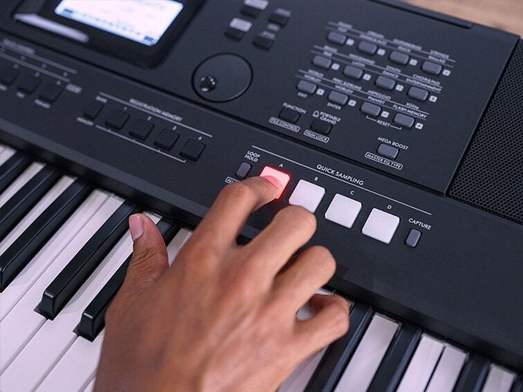 YAMAHA PSR-E473 電子キーボード フット付き FC5 若く