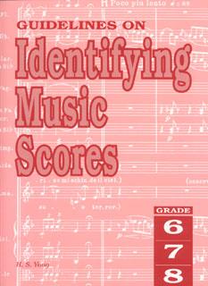 Guidelines on Identifying Music Scores, G. 6-8