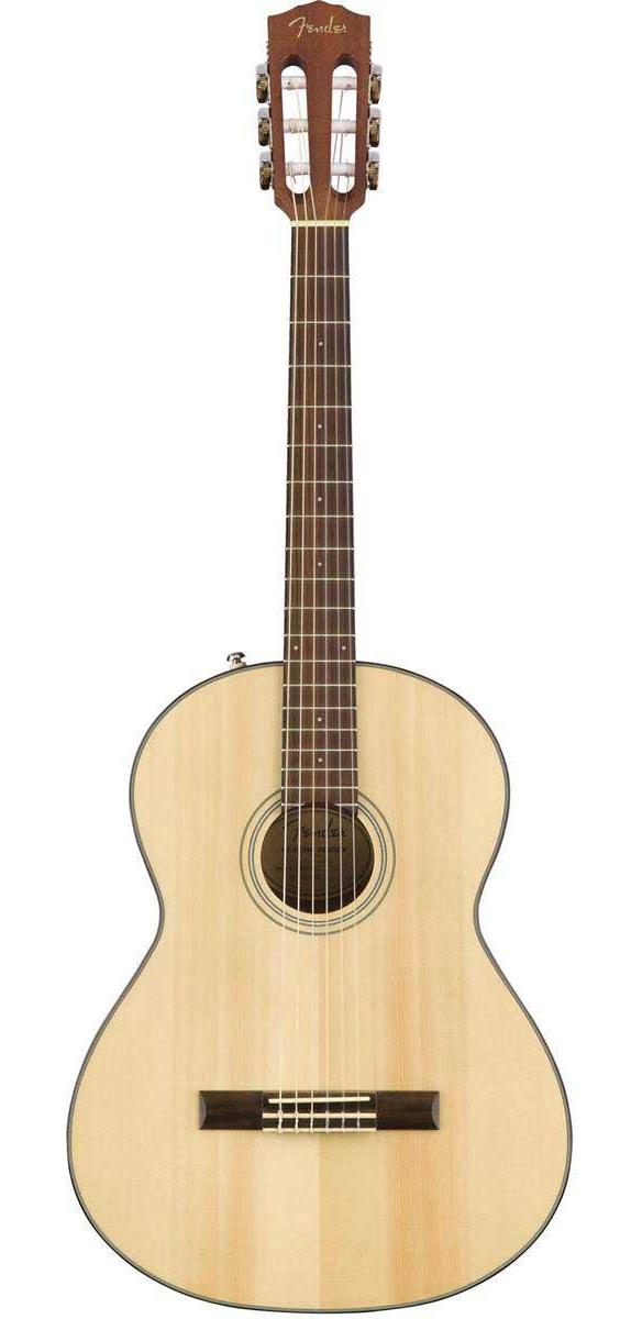 Fender Classic Design CN-60S Concert Nylon 6-String Acoustic Guitar (Natural) 木結他