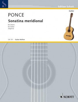 Sonatina meridional
Adapto para la Guitarra par A. Segovia