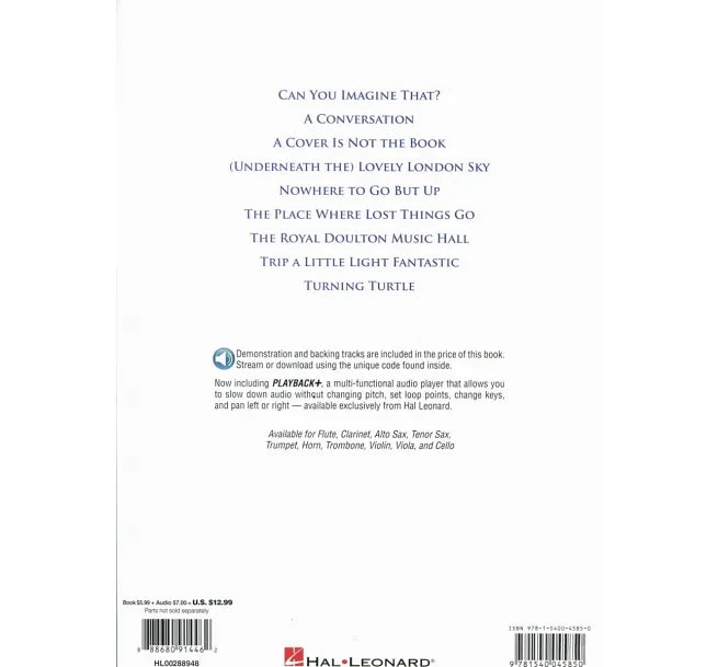 Disney MARY POPPINS RETURNS (Flute) +Audio Access 電影 魔法保姆 愛·滿人間 長笛譜 附伴奏音頻網址