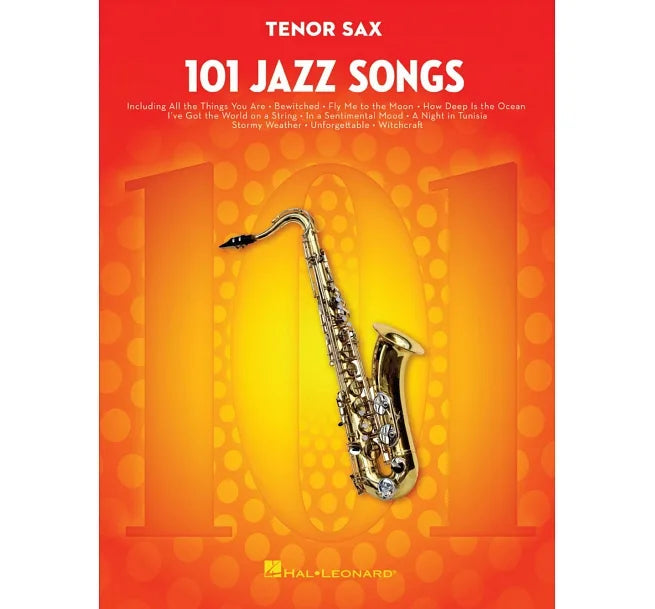 101 Jazz Songs For Tenor Sax 101爵士歌選次中音色士風譜