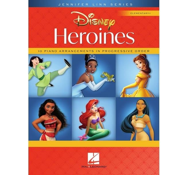 Disney HEROINES (Piano Solo/Elementary) 迪士尼女傑主題曲歌選鋼琴獨奏譜