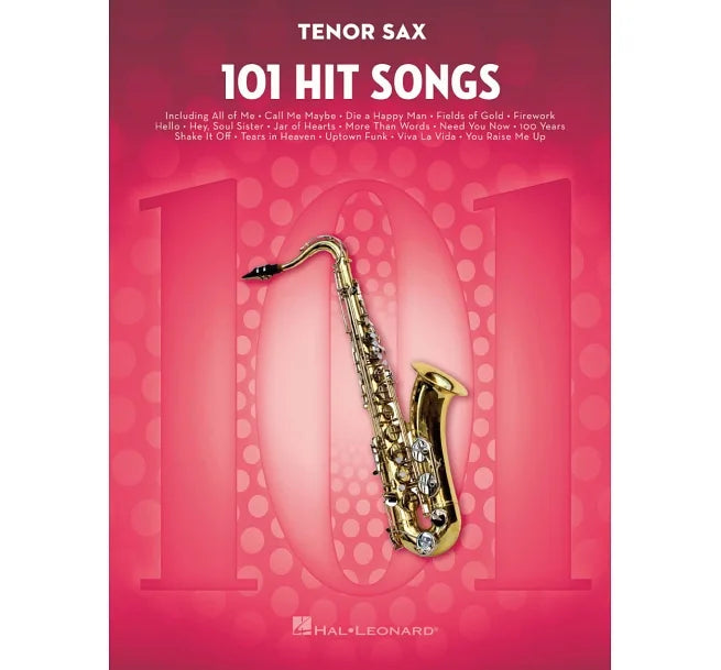101 Hit Songs For Tenor Sax 101首熱門金曲次中音色士風譜