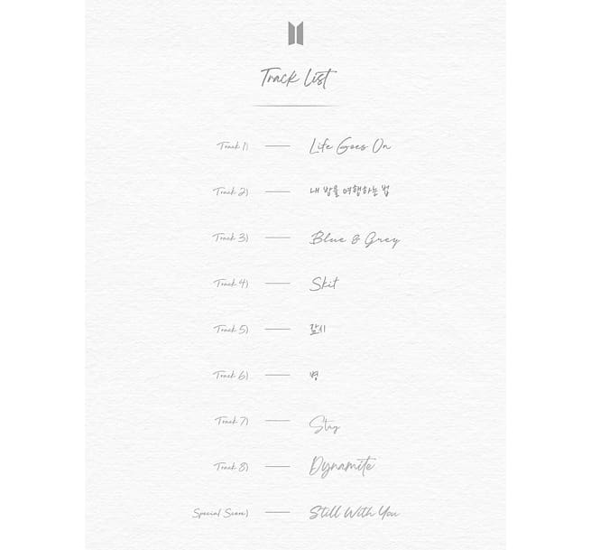 BTS 防彈少年團 'BE' PIANO SONGBOOK