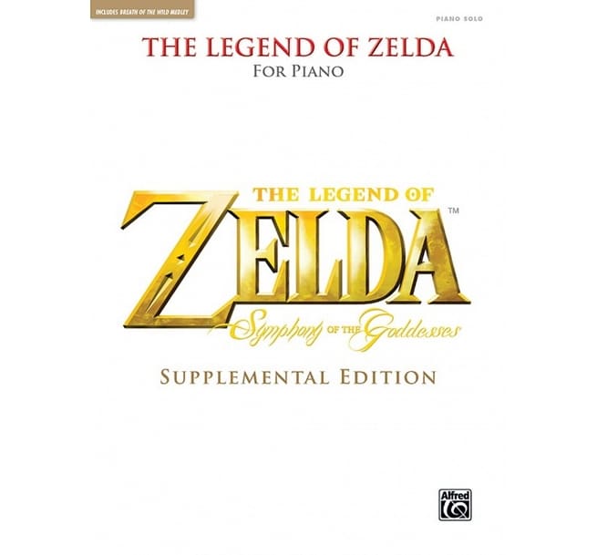 薩爾達傳說 The Legend of Zelda Symphony of the Goddesses (Supplemental Edition): Piano Solos 鋼琴譜
