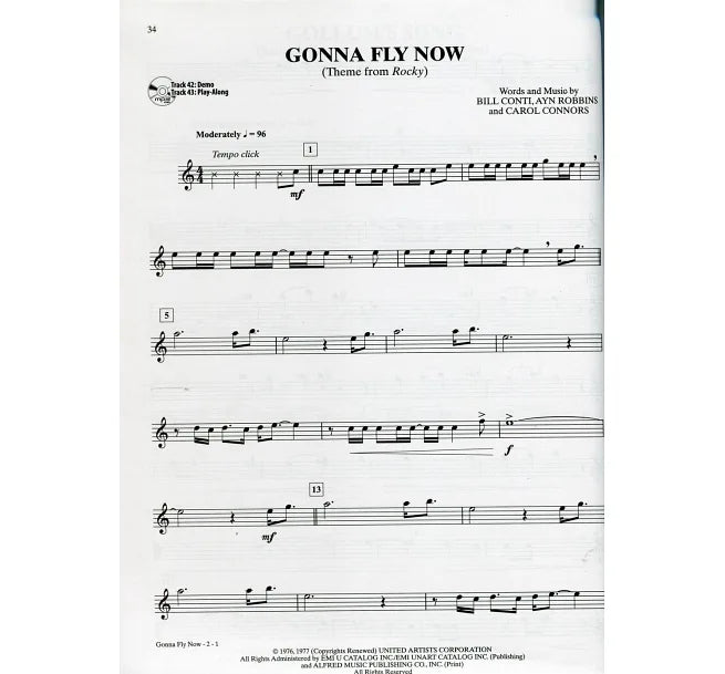 ULTIMATE MOVIE Instrumental Solos (Alto Sax) +CD 終極電影精選中音色士風獨奏附伴奏CD