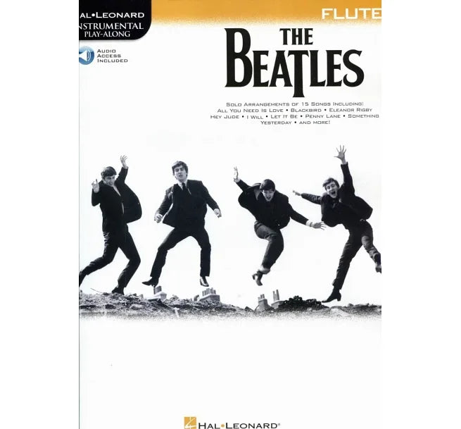 THE BEATLES (Flute) +Audio Access 披頭四合唱團長笛譜附伴奏音頻網址