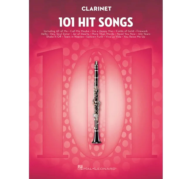101 HIT SONGS (Clarinet) 101熱門金曲單簧管譜