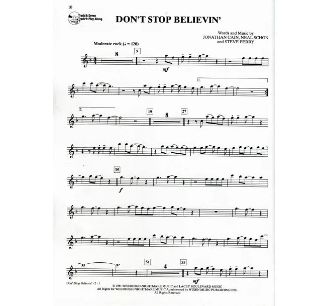 Billboard GREATEST CHART ALL-STARS (Alto Saxophone) +CD 告示牌最佳巨星排行金曲選中音色士風譜附伴奏CD