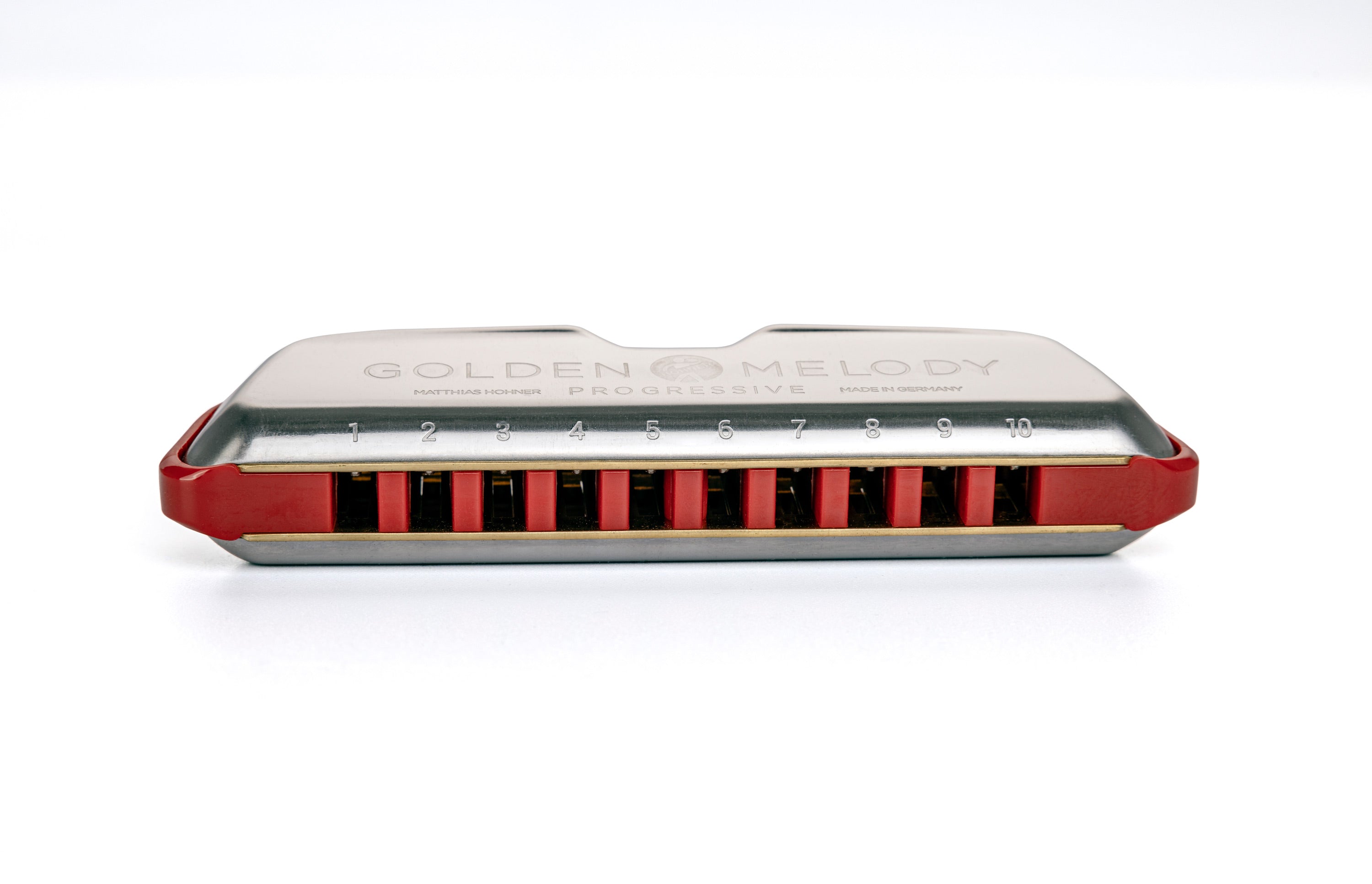 フェン Buy3S M.Hohner ゴールデンメロディ 10本セット Hohner Golden Melody Progressive 10孔全音階口琴Diatonic Harmonica