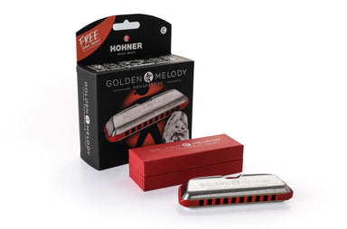 Hohner Golden Melody Progressive 10-hole Diatonic Harmonica