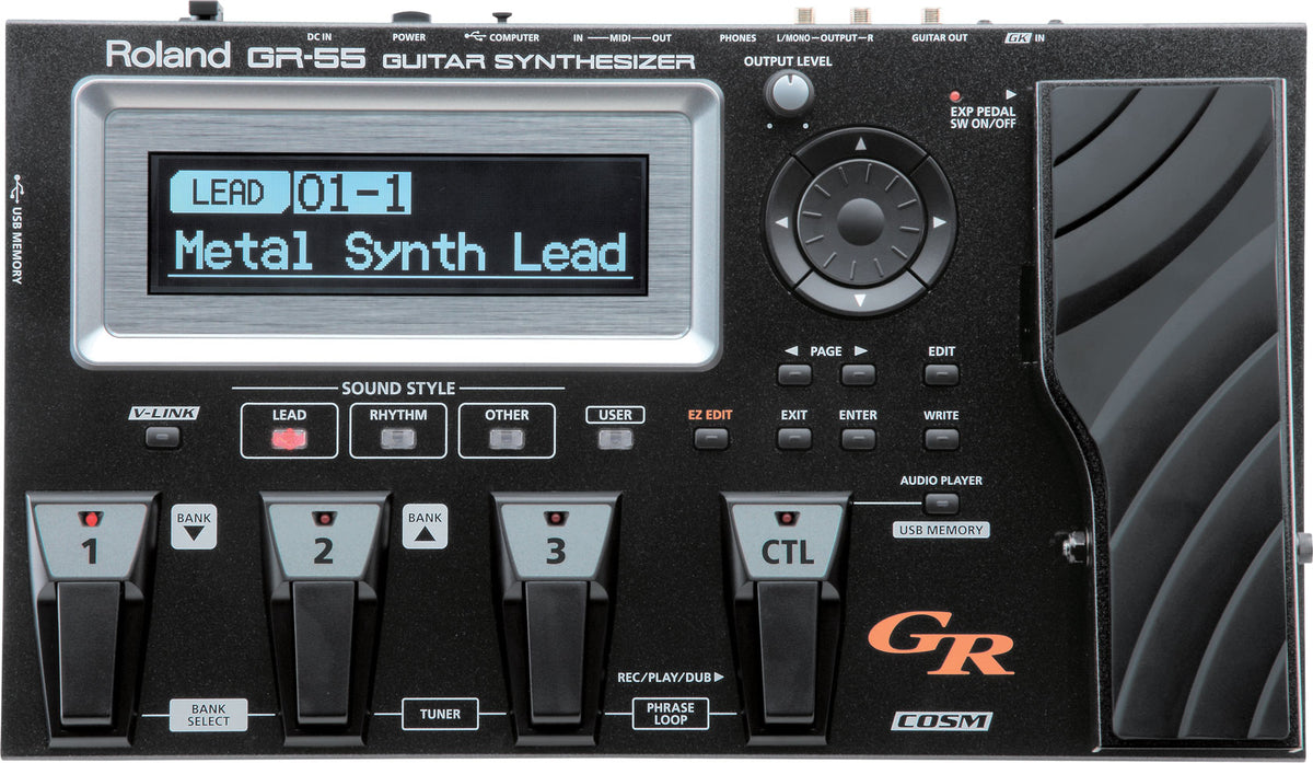 ギター Roland GR-55 Guitar Synthesizer gr-55-bk_top_gal_1200x697.jpg?