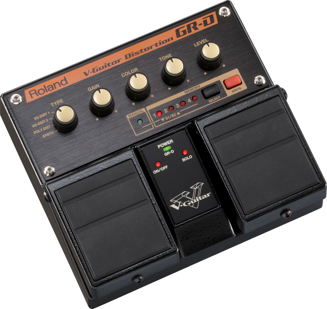 Roland GR-D V-Guitar GK用ディストーションペダル Roland GR-D V-Guitar Distortion 結他效果器 — Tom Lee Music
