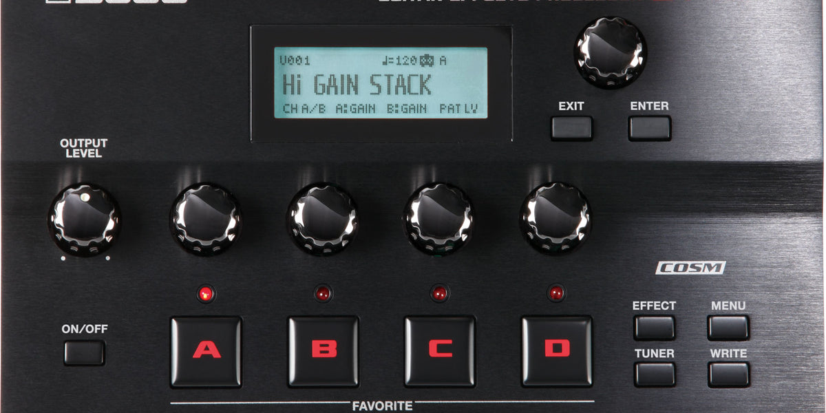 BOSS GT-001 Guitar Effects Processor 結他效果器 — Tom Lee Music
