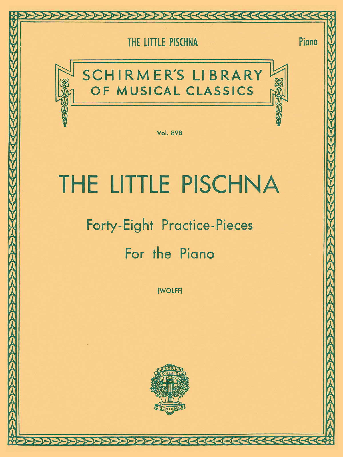 Pischna Little Pischna (48 Practice Pieces)