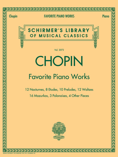 Chopin Favourite Piano Works