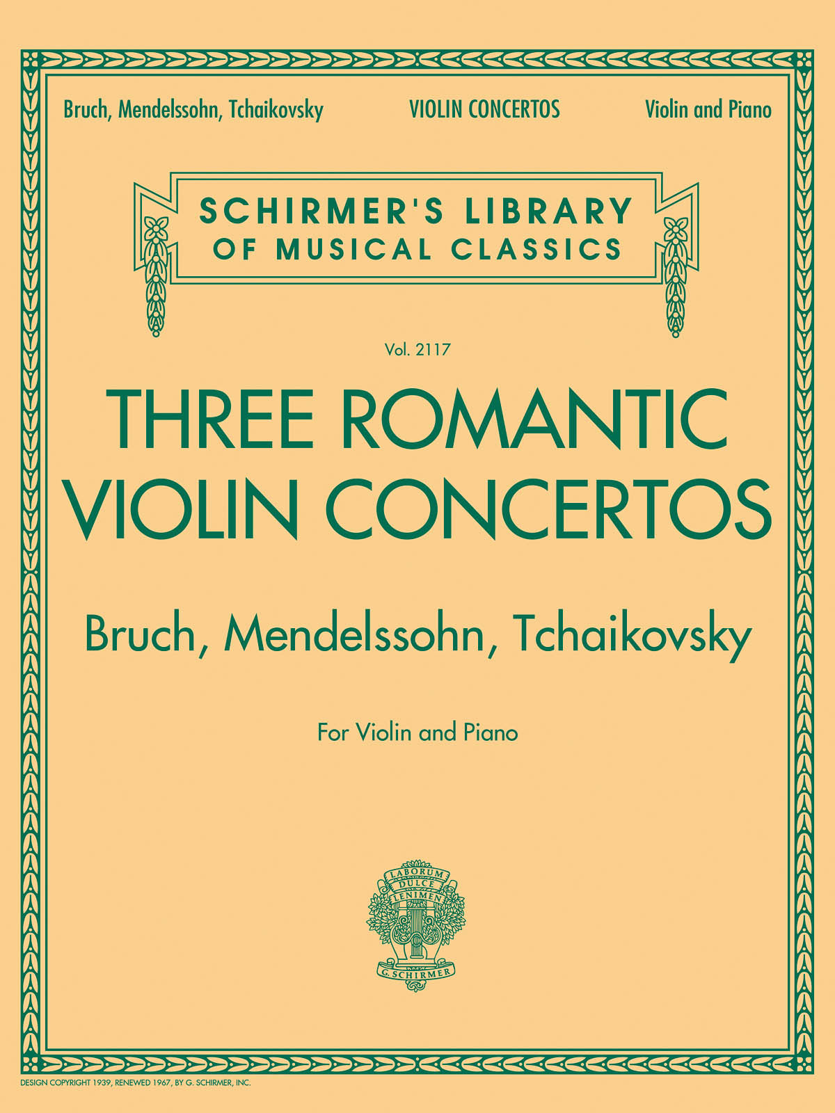 Mendelssohn Three Romantic Violin Concertos