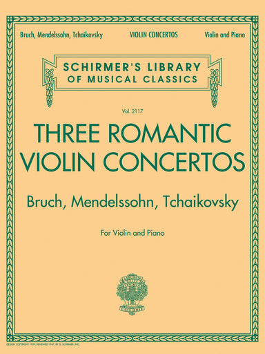 Mendelssohn Three Romantic Violin Concertos