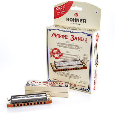 Hohner Marine Band 125th Anniversary 10-hole Diatonic Harmonica